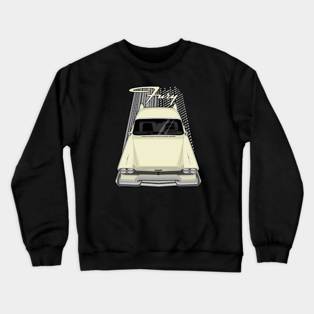 Plymouth Fury 1957 - 1958 - beige Crewneck Sweatshirt by V8social